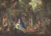 LE BRUN, Charles The Adoration of the Shepherds (mk05) china oil painting artist